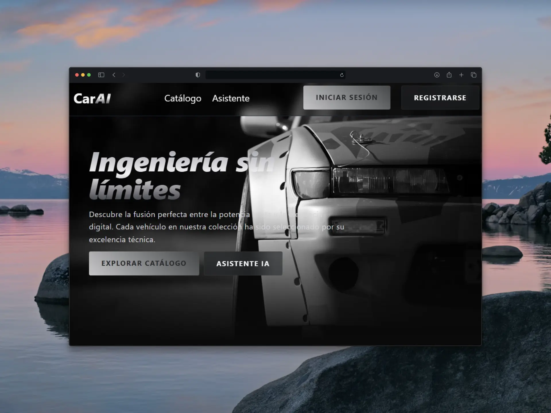 Plataforma de venta de coches con asistente IA
